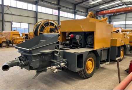 High Efficiency Wet Concrete Shotcrete Robot machine For Tunnels Low Rebound