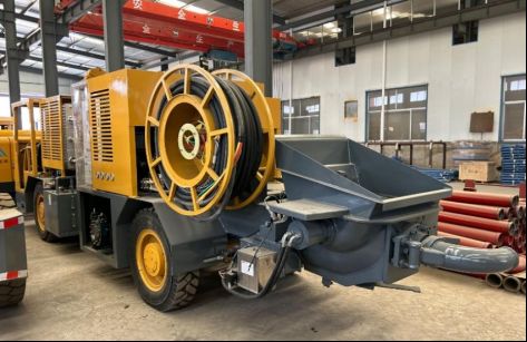 Робот для торкретирования влажного бетона с гибким распылением, высокой производительностью для водопропускных труб