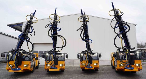 Эффективный мокрый бетонный робот-машина для сброса бетона продвинутый надежный для проектов тоннельных склонов