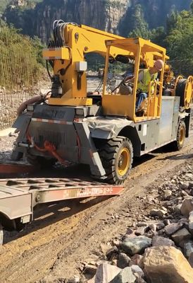 Многофункциональный робот для мокрого торкретирования бетона для работ по защите склонов